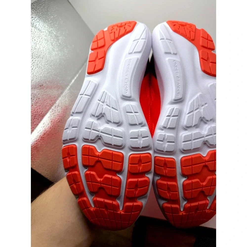Under Armour Surge 3 3024883-800 Mens 10 Sneaker‎ After Burn Mesh Running Shoes
